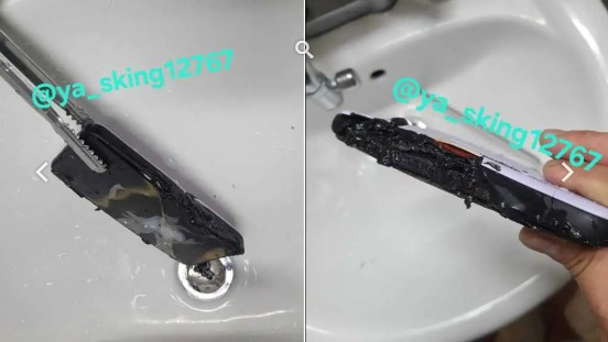 삼성 갤럭시 S25+ 충전 중 폭발 사고.jpg