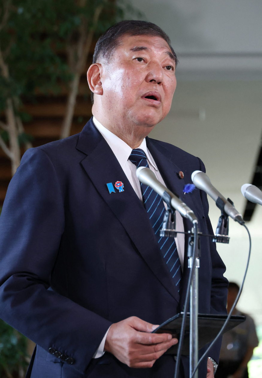 이시바 시게루 일본 총리 AFP 연합뉴스.jpg 이시바 시게루 일본 총리 AFP 연합뉴스.jpg