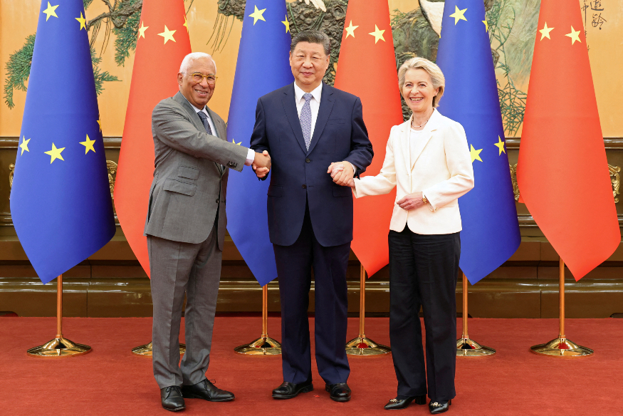 중국-EU 정상회담 로이터 연합뉴스.jpg 중국-EU 정상회담 로이터 연합뉴스.jpg