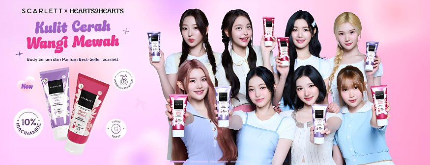 인도네시아 뷰티 브랜드 Scarlett Whitening 모델 트와이스.jpg