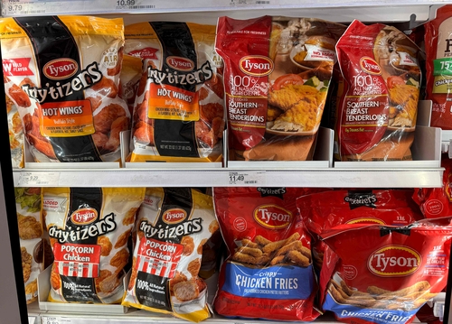 타이슨푸드 냉동 닭고기 제품.jpg