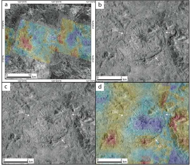 목성 위성 유로파 다만 알라(Damhán Alla) 지형학적 지도.jpg